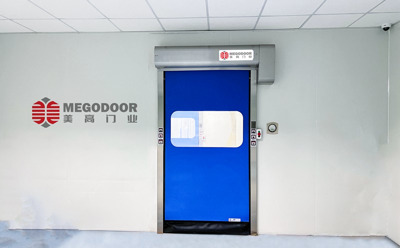 洁净房CE认证快速门插图