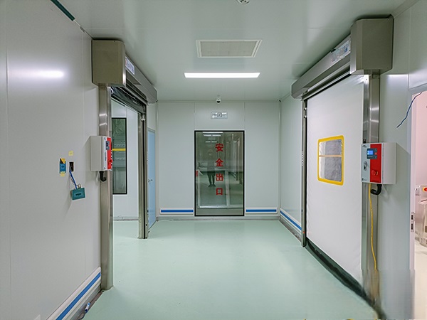 洁净房CE认证快速门插图1
