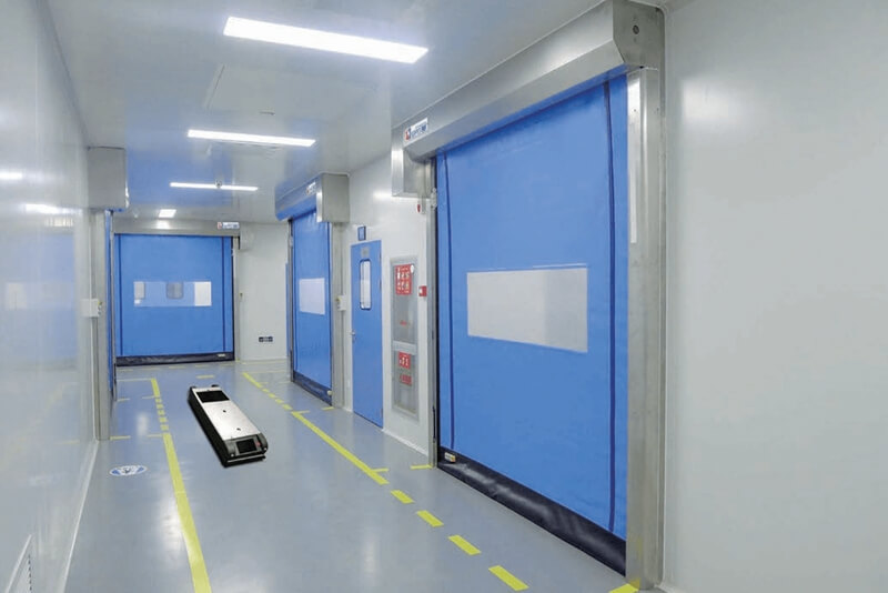 洁净房CE认证快速门插图2